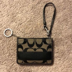 Coach ID wristlet!